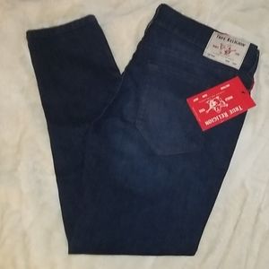 🆕️ Midnight Navy Blue Skinny True Religion Jeans